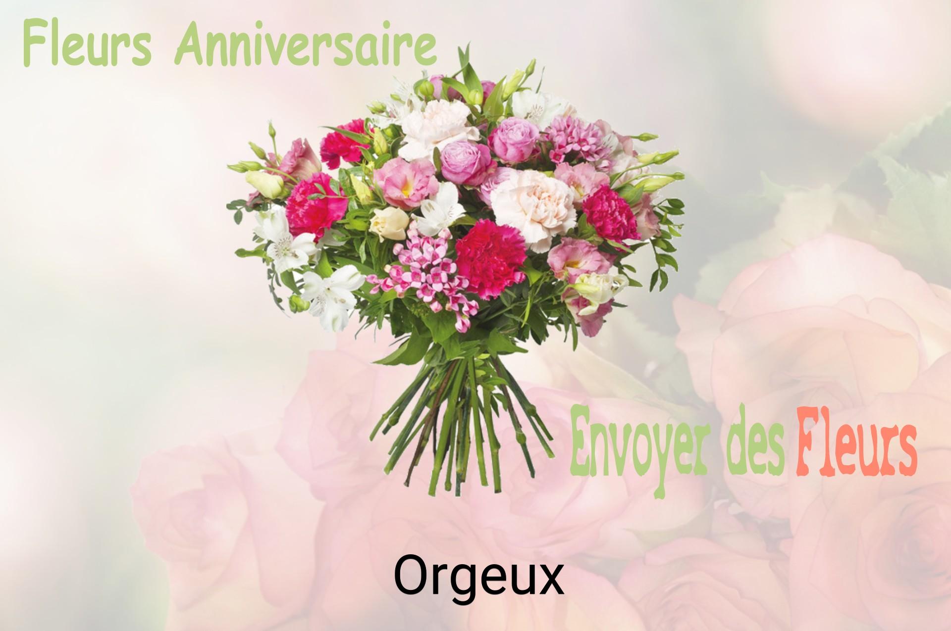 Bouquet de fleurs d’anniversaire livré à Orgeux